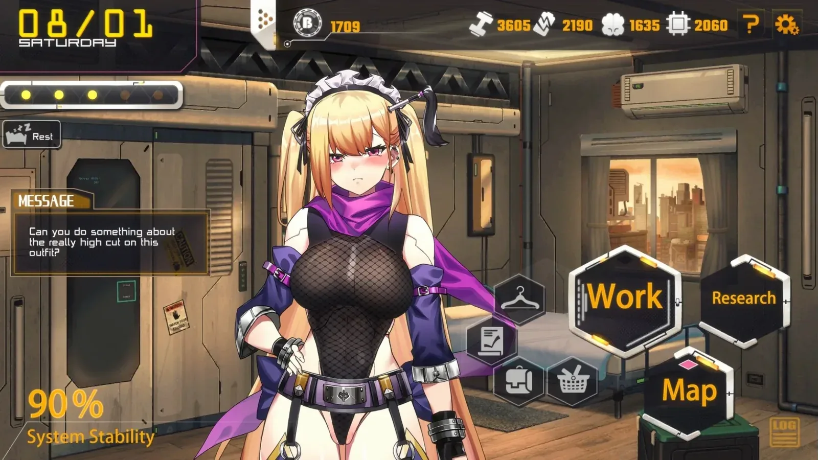 AI诺娃-机娘育成方程式216:9游戏画面