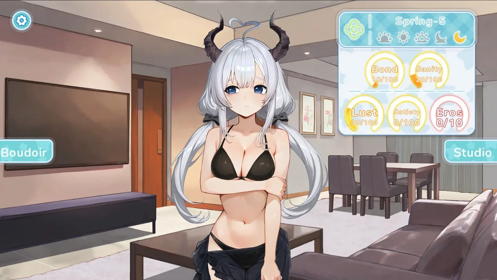 废案少女~克隆千金的调教生活16:9游戏画面