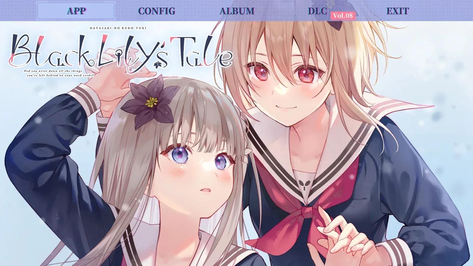 提早绽放的黑百合16:9游戏画面