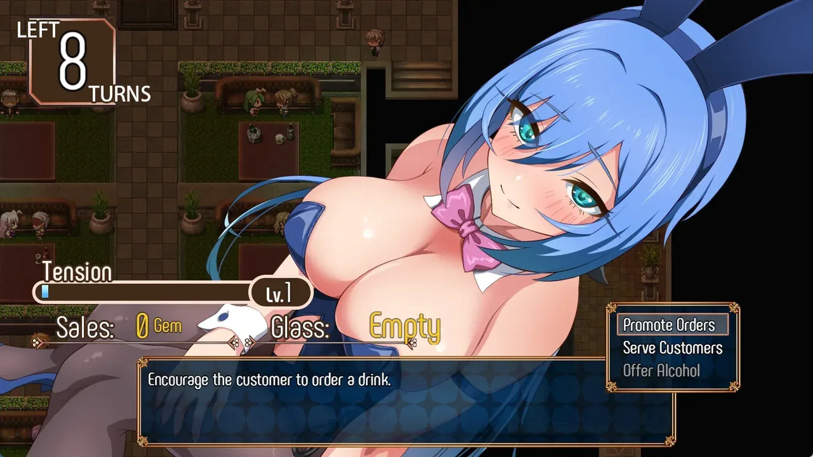 梦魇骑士~圣洁少女与堕落魔法16:9游戏画面