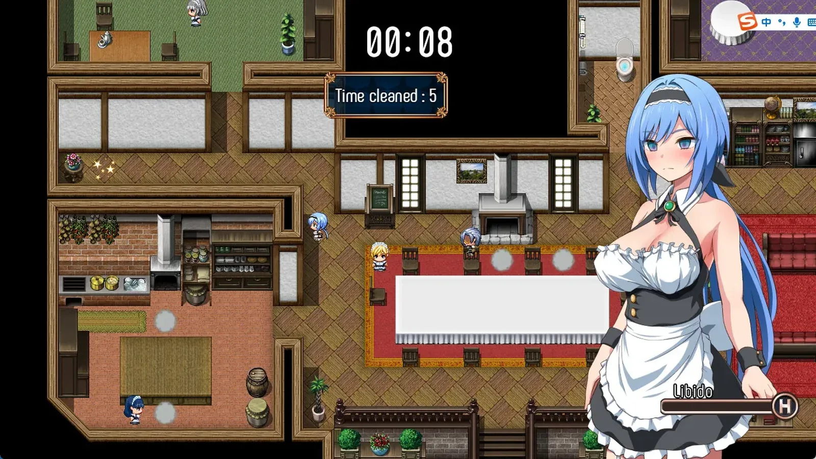 梦魇骑士~圣洁少女与堕落魔法16:9游戏画面
