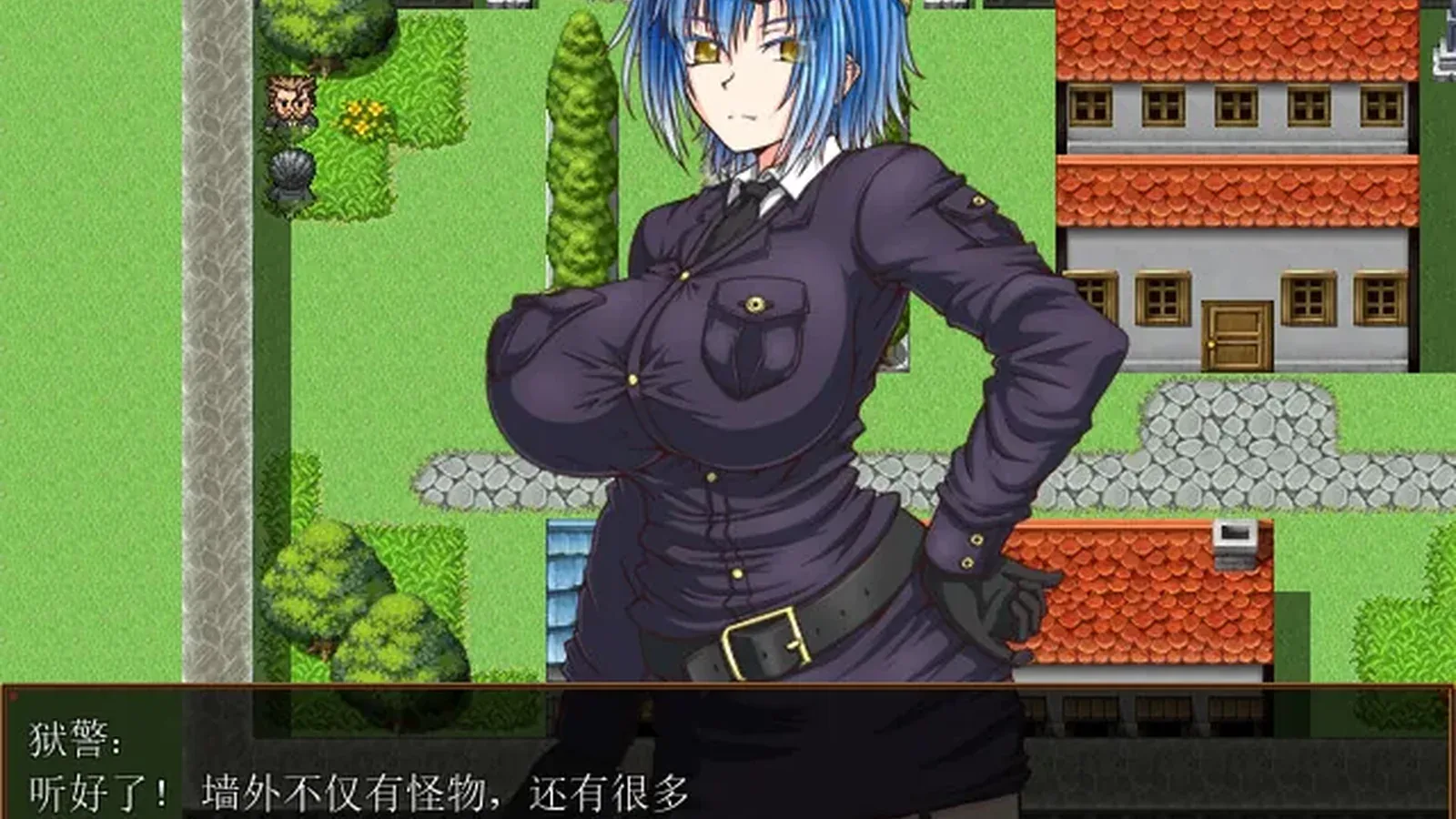 监狱岛的女看守16:9游戏画面
