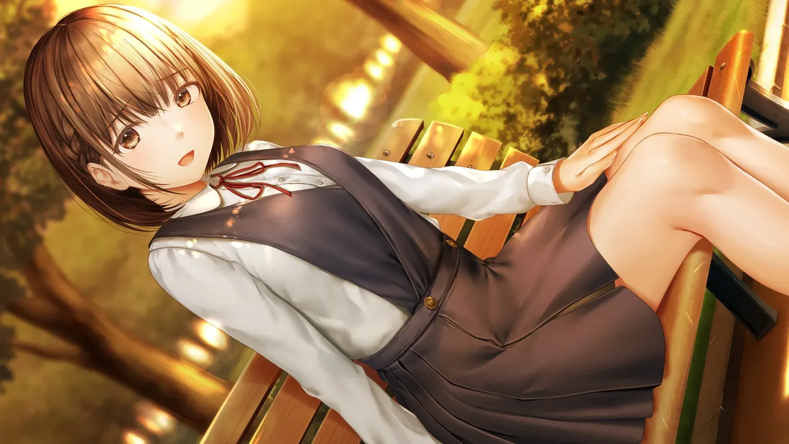 制服女友16:9游戏画面