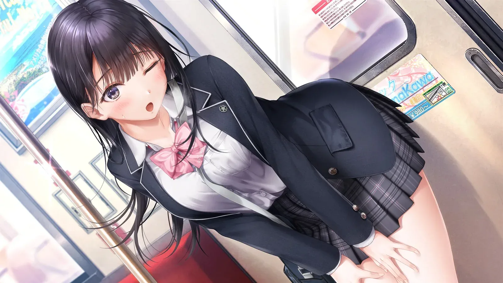 制服女友16:9游戏画面